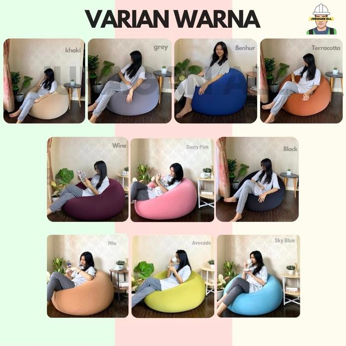 Bean Bag / Puffy Bean Bag / Bean Bag Plus Isi / Squishy Bean Bag-Milo