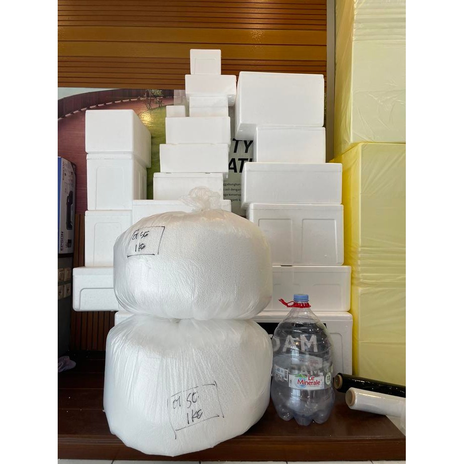 Butiran Styrofoam Besar - Butiran Styrofoam Beanbag