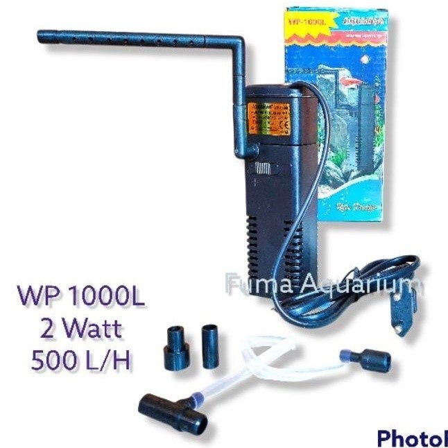 Internal Filter AQUAMAN WP-1000L Mini Filter Aquarium Akuarium Aquascape Aquaman 1000L