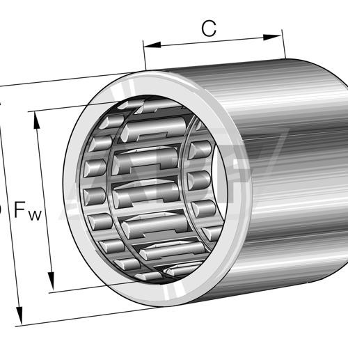 NEEDLE ROLLER BEARING ONE WAY HFL 2530 L564 INA HFL2530