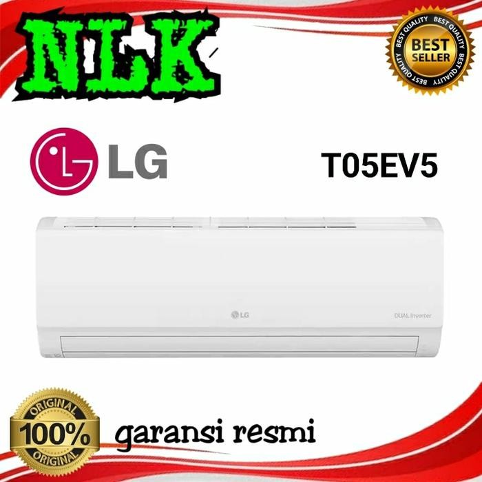 AC LG T 06 EV4 1/2 PK DUAL COOL INVERTER 0.5PK