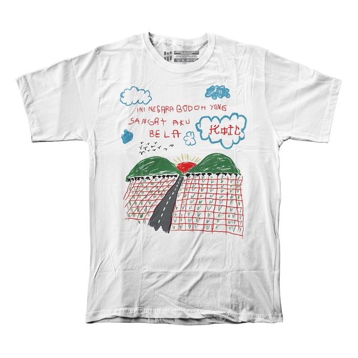 New Arrival T-Shirt/Kaos Merchandise Koil - Ini Negara Bodoh Bootleg Premium Wql11