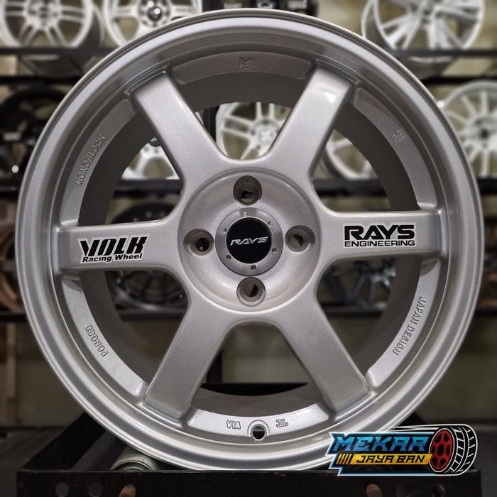 Volk Rays TE37 R16 Single PCD 4x100 ET40 Lebar 7