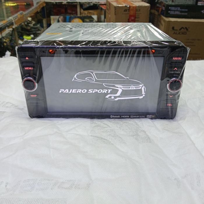 Head unit Original Mitsubishi Pajero Thn2019 Clarion NX407AM