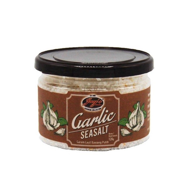 

JAY'S GARLIC SEA SALT 120 GR