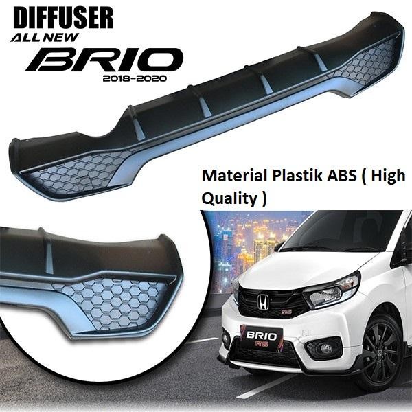 DIFFUSER BUMPER ALL NEW BRIO SPOILER BELAKANG BRIO RS 2019