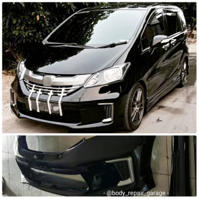 Bodykit full bumper depan honda freed hybrid