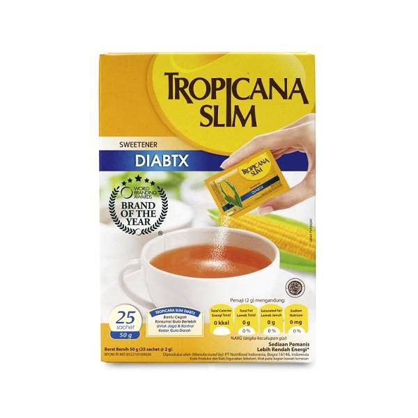 

TROPICANA SLIM DIETSWEETENERW/F.25 2.5GR