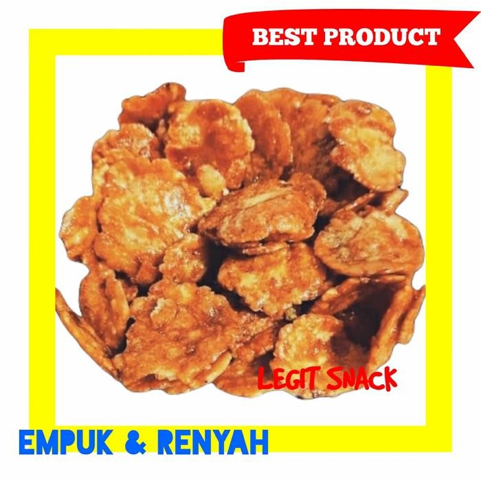 

Emping Pedas Manis Koin Tipis Empuk Renyah 500 Gr / Keripik Pedes