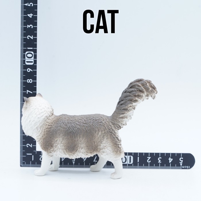 K RAGDOLL CAT Kucing Ragdoll Mainan Binatang Miniature Hewan Animal Furine Pajangan Action PVC Toys