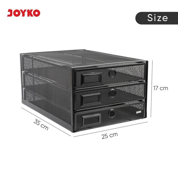 

DOCUMENT TRAY WADAH DOKUMEN JOYKO 3 TRAY DT-62
