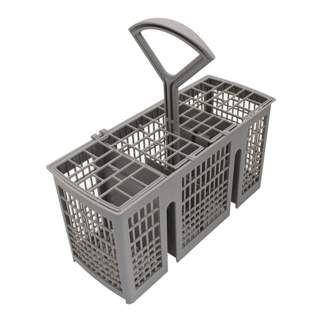 Newest Universal Dishwasher Cutlery Basket Replacement, with Removable Handle, Dishwasher Utensil Ho