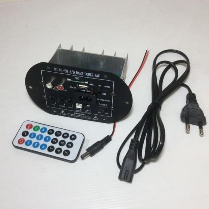 Afsheen_Fashion_ Kit Basstube Aktif With Usb/Sd Card Input Power Ac 12V Atau Dc 220V