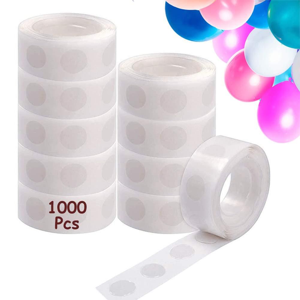

1/10 Roll Double-Sided Adhesive Dots Transparent Removable Balloon Adhesive Tape Glue For Diy Craft