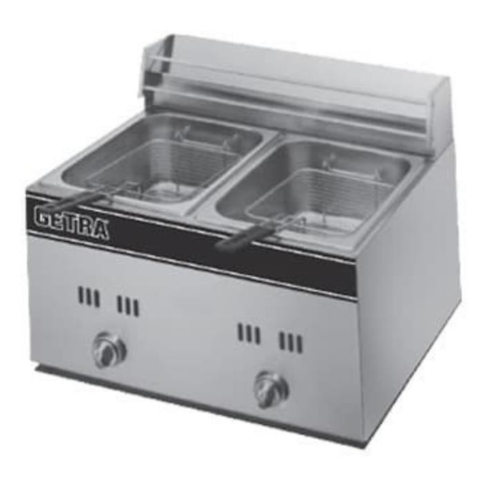 Getra Deep Fryer Gas 2 Tungku - GF-102G