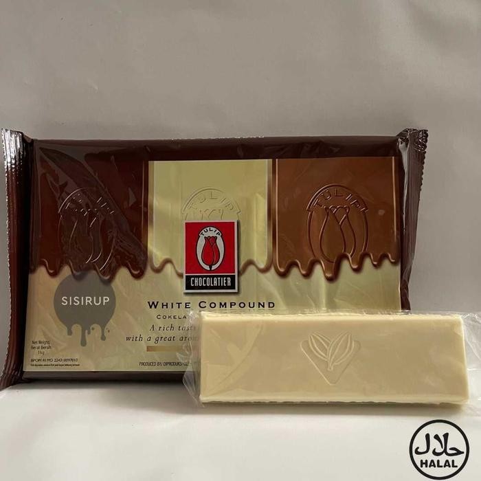 

Kualitas No1 White Compound Tulip 200 Gram / White Chocolate