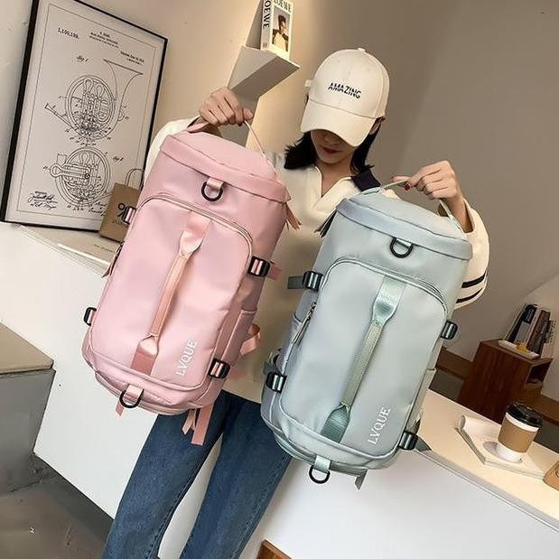 TimeToGo- Tas Travel 3 In 1 ( Selempang / Ransel / Jingjing ) - Tas Travel Ransel - Tas Gym