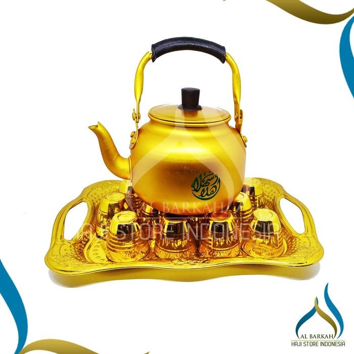 TEKO ARAB / TEKO EMAS / 1 SET / OLEH HAJI