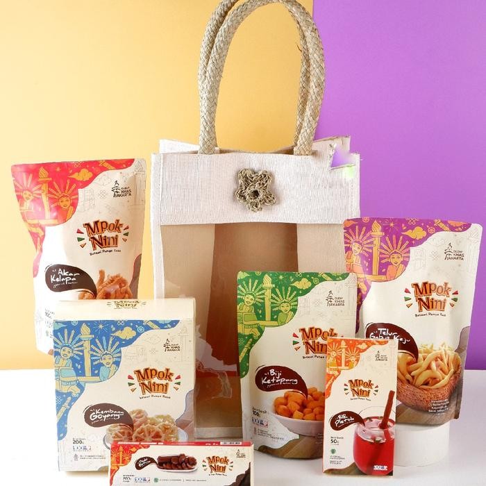 

HAMPERS OLEH OLEH KHAS JAKARTA MPOK NINI Jajanan Betawi