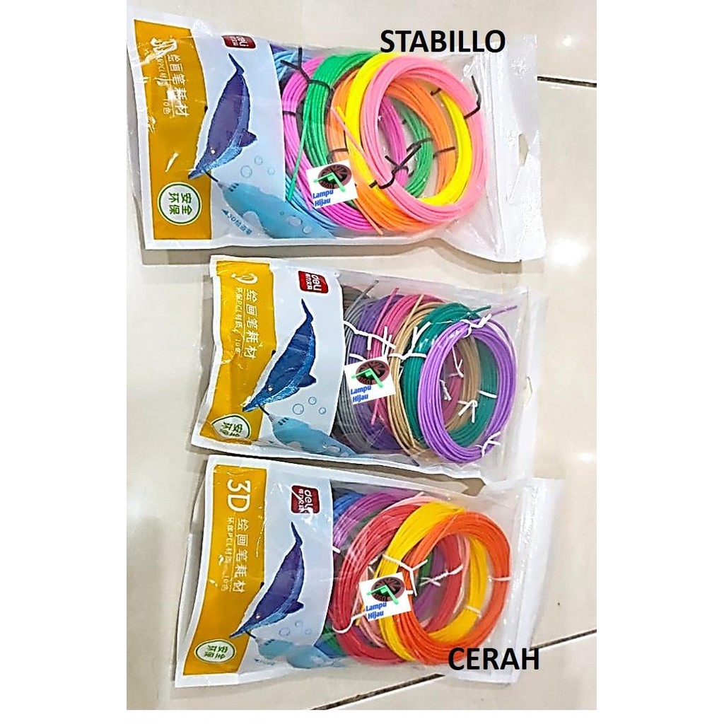 

Pen Gambar 3D Cetak Gratis Isi Deli Drawing Pen Kid Toy #Gratisongkir