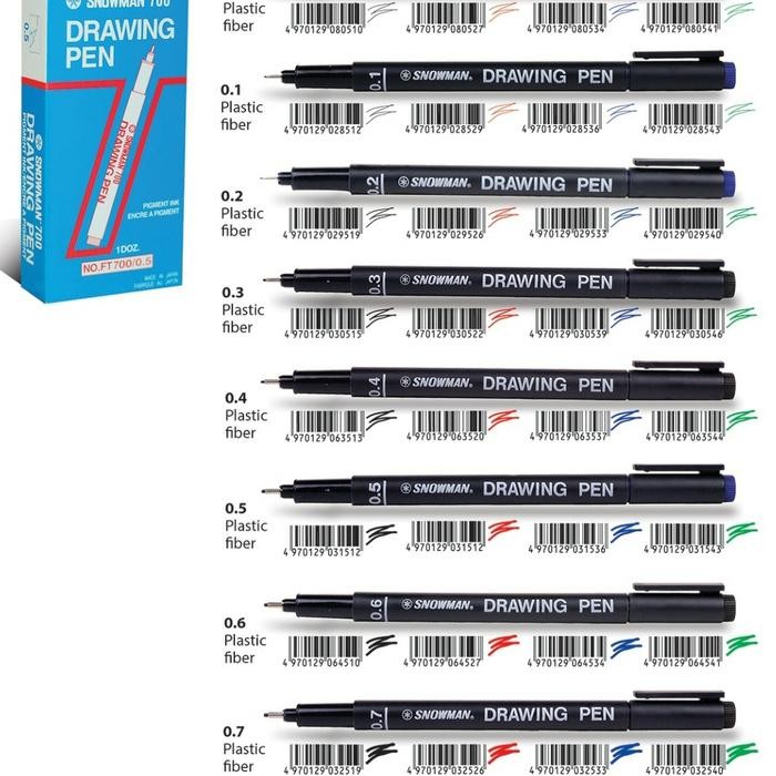 

Drawing Pen Snowman #Gratisongkir