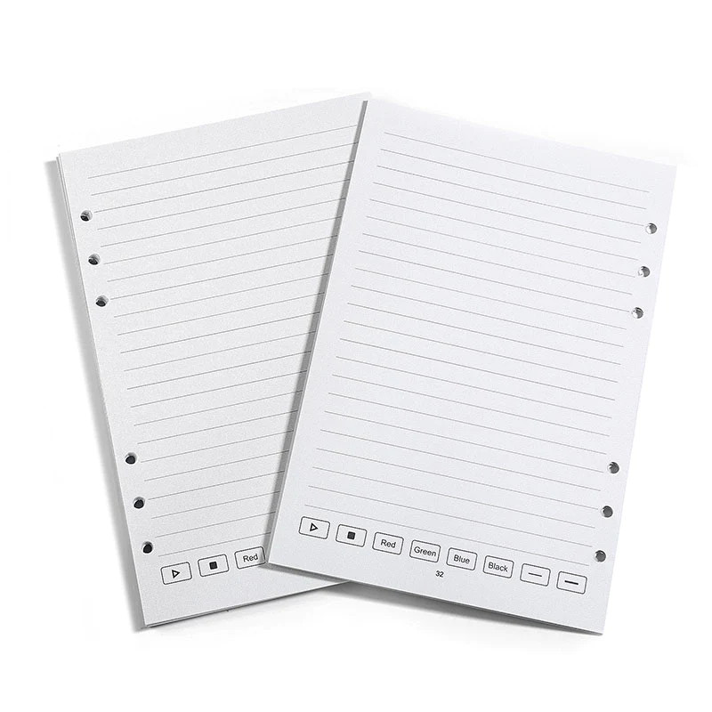 

Paper Refill A5 6 Rings For The Syncpen3 Smart Pen Pu Notebook