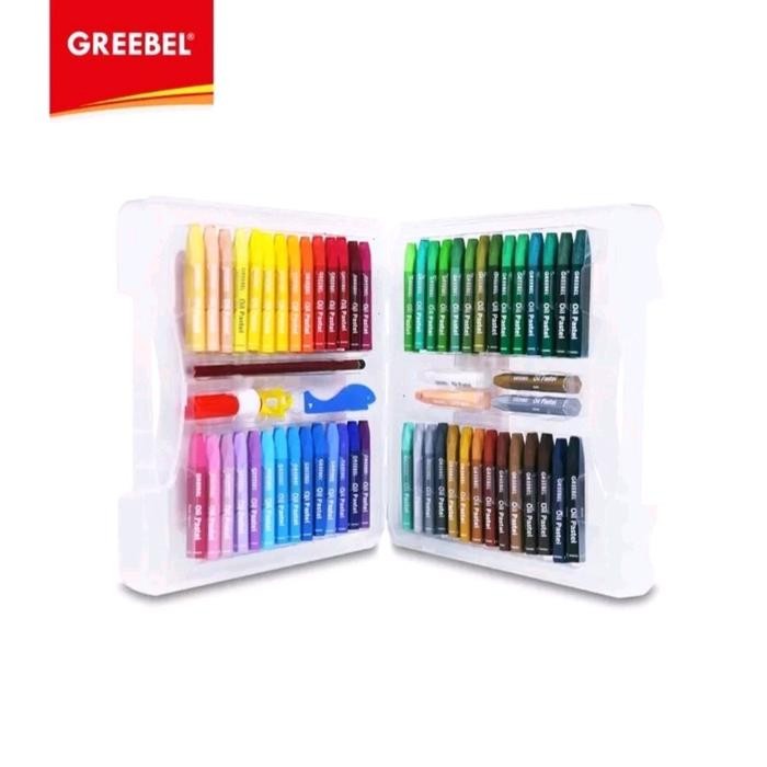 

Krayon Greebel Non Toxic 55 Warna Terang Banget Murah Sekali - Stationery Mewarnai #Gratisongkir