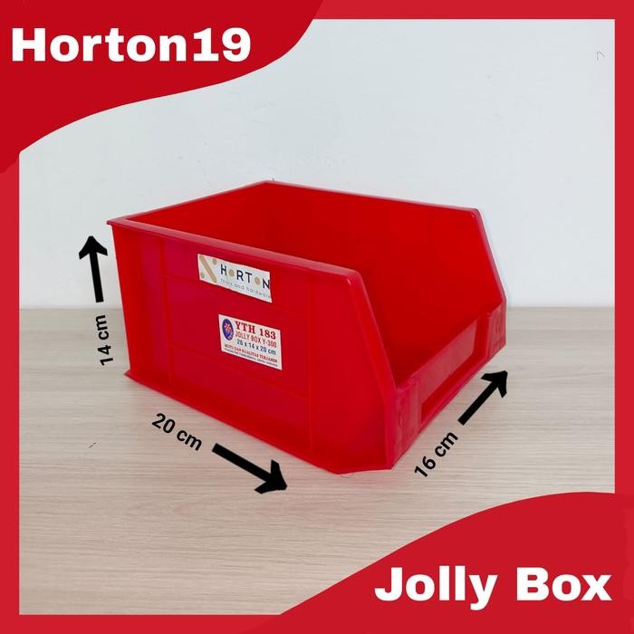 KirimcepatBoz- Jolly Box Besar - Kotak Perkakas - Kotak Aksesoris - Kotak Baut