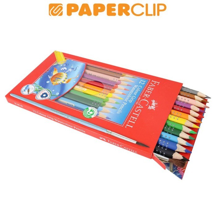 

Pensil Warna Faber Castell Set 116242 12C Grip Water Color #Gratisongkir