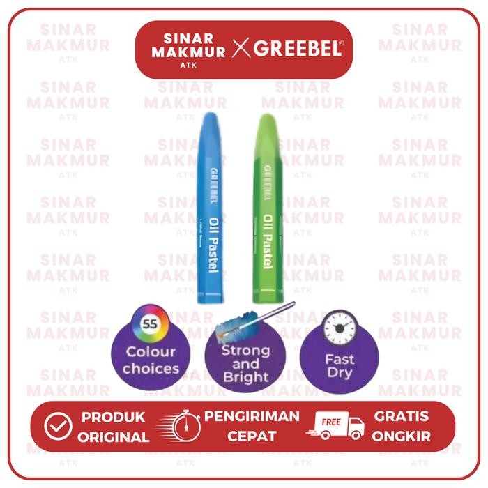 

Crayon/Oil Pastel/Krayon 55 Warna Greebel (Set) #Gratisongkir