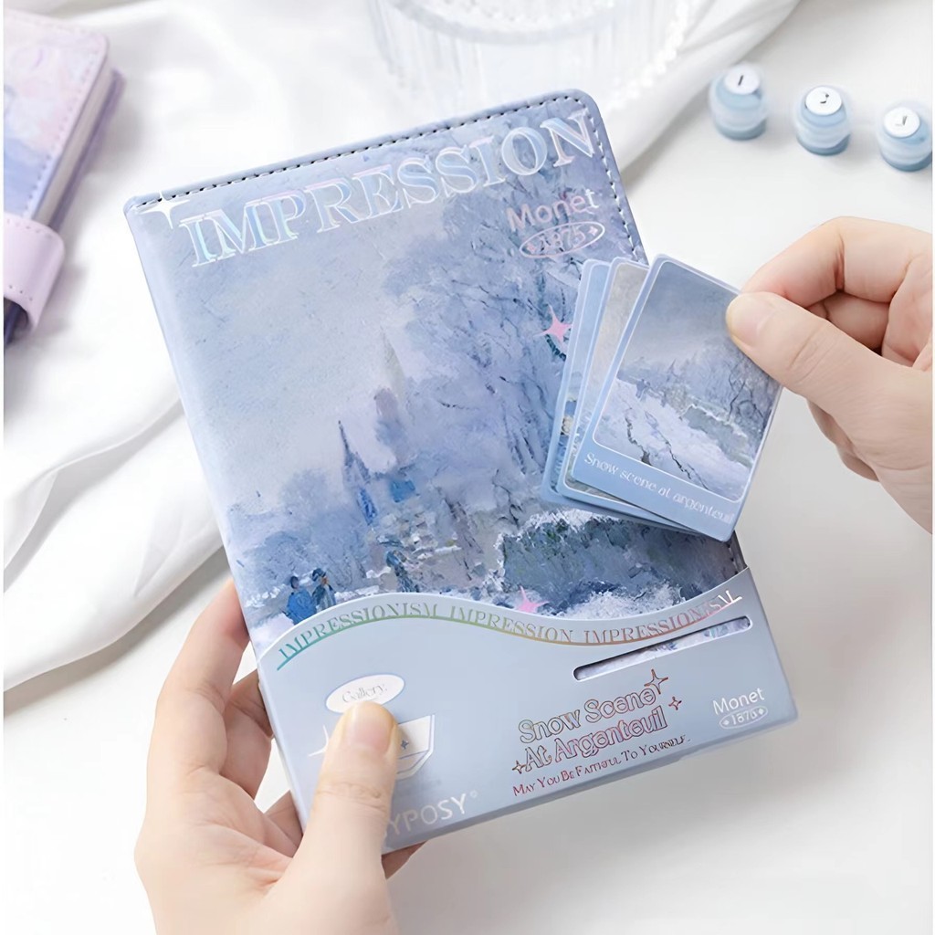 

Full Color Buku Diary Rosyposy Pemandangan Alam Korea Vintage Lucu / Jurnal / Handbook / Buku