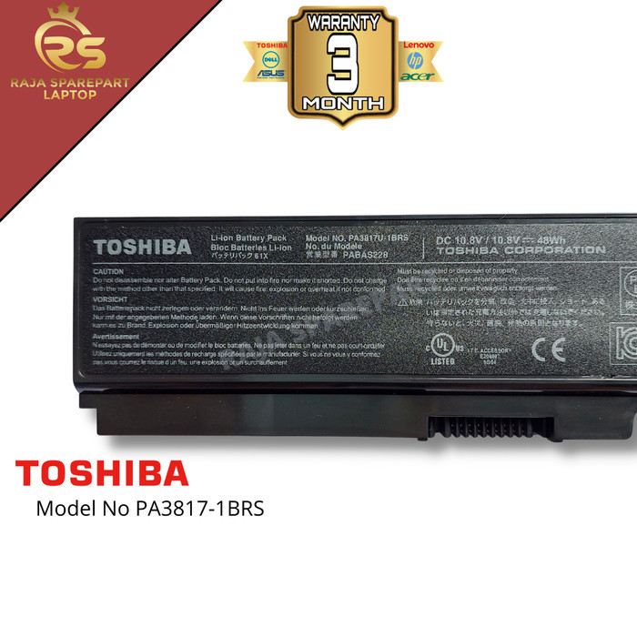 BATERAI ORIGINAL LAPTOP TOSHIBA SATELLITE L645 L640 C640 C645 L740 BERKUALITAS