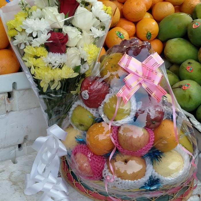 

Murah Bunga dan parcel buah Ready