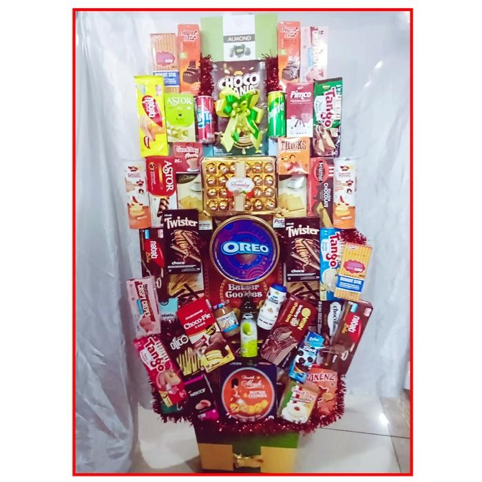 

Murah Parcel hampers snack lebaran JUMBO 1 Diskon