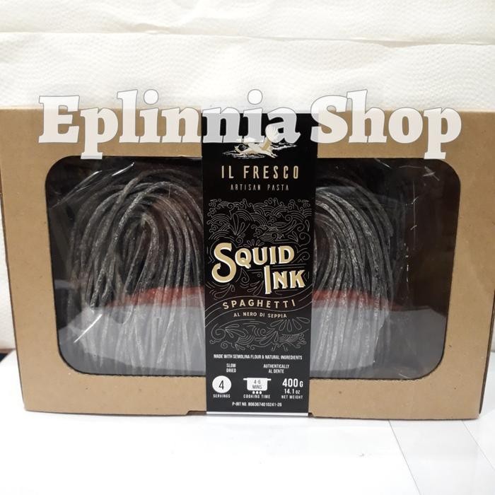 

Best Seller Il Fresco Squid Ink Spaghetti 400 Gr - Pasta