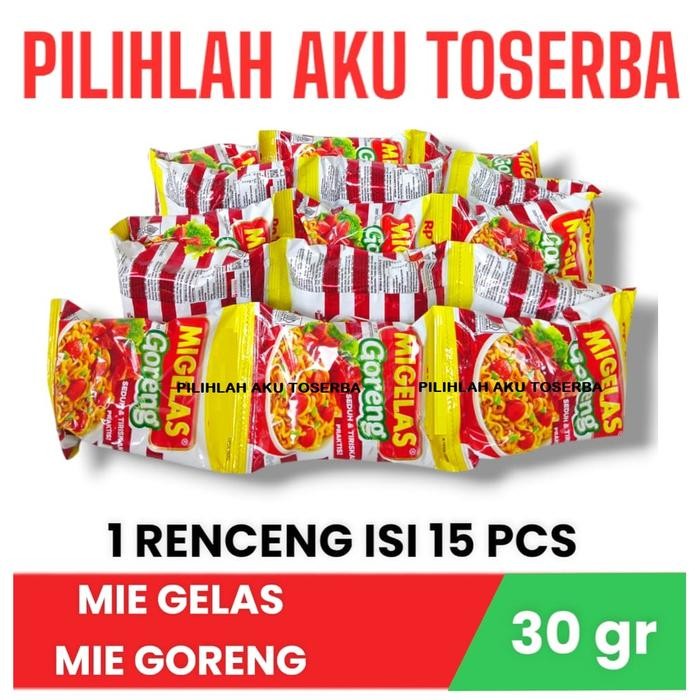 

Best Seller Mie Gelas Migelas Goreng @35 Gr - (Harga 1 Dus Isi 12 Renceng)