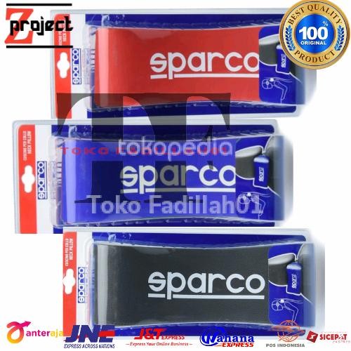 Ready Sparco Bantal Leher Jok Mobil / Neck Pillow Bantal Leher Jok Sparco
