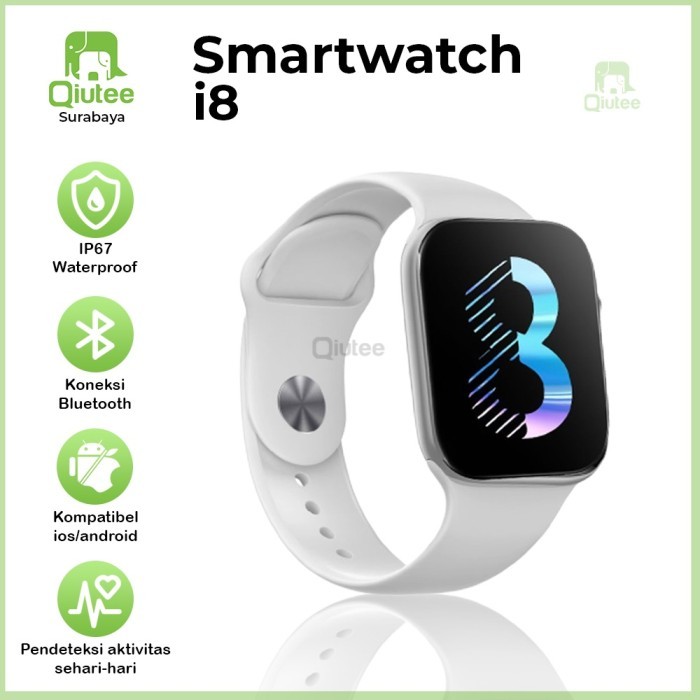 Smartwatch i8 PRO MAX Touch Screen Jam Tangan Pria Wanita [TERMURAH]
