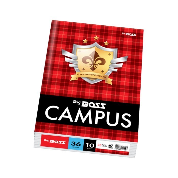 

BUKU TULIS CAMPUS BMCAMPUS BMC BOXY 36 50 LEMBAR 1 PACK ISI 10 BUKU