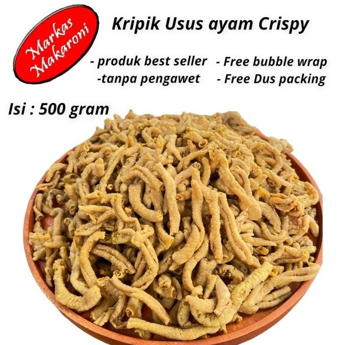 

PastikanTerjaminMutunya- kripik usus crispy 500gr