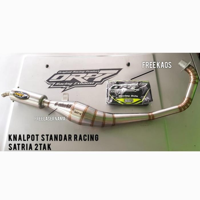knalpot satria 2 tak stainless knalpot satria hiu satria lumba