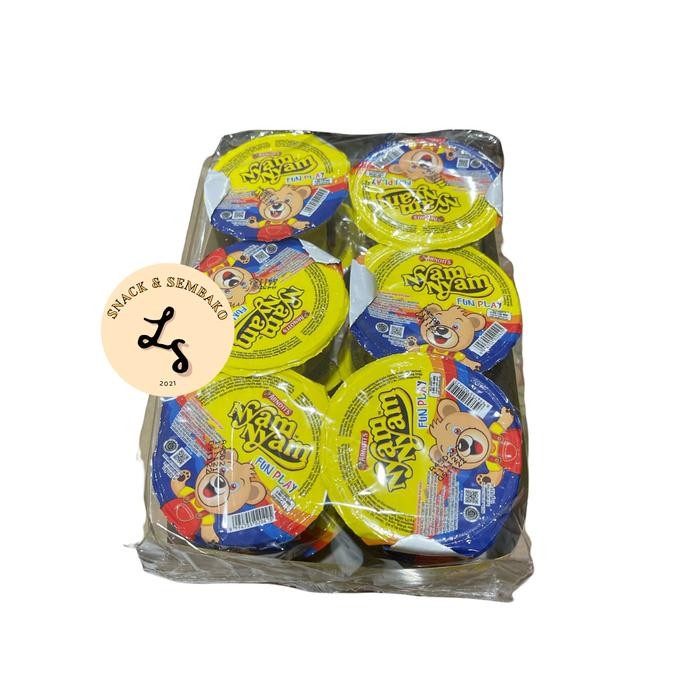 

PastikanTerjaminMutunya- Nyam-nyam Fun Play Bubble Puff Chocolate 12pcsx11gr
