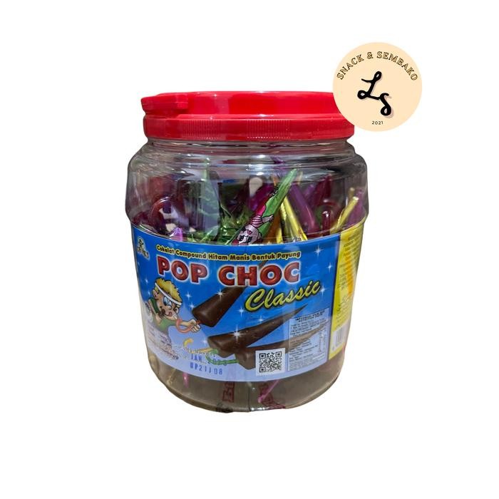 

PastikanTerjaminMutunya- Coklat Payung Pop Choc Classic Isi 50 pcs @5g