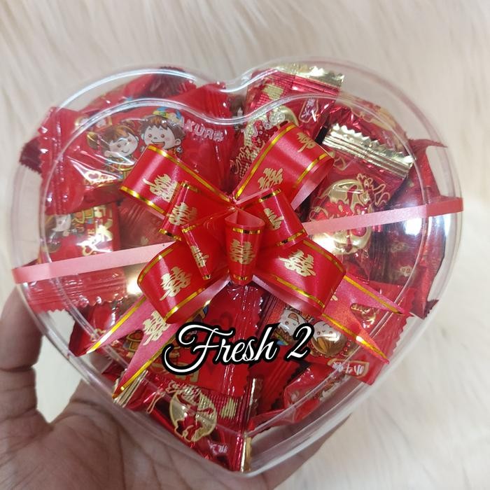 

PastikanTerjaminMutunya- permen sangjit / permen wedding + toples love _