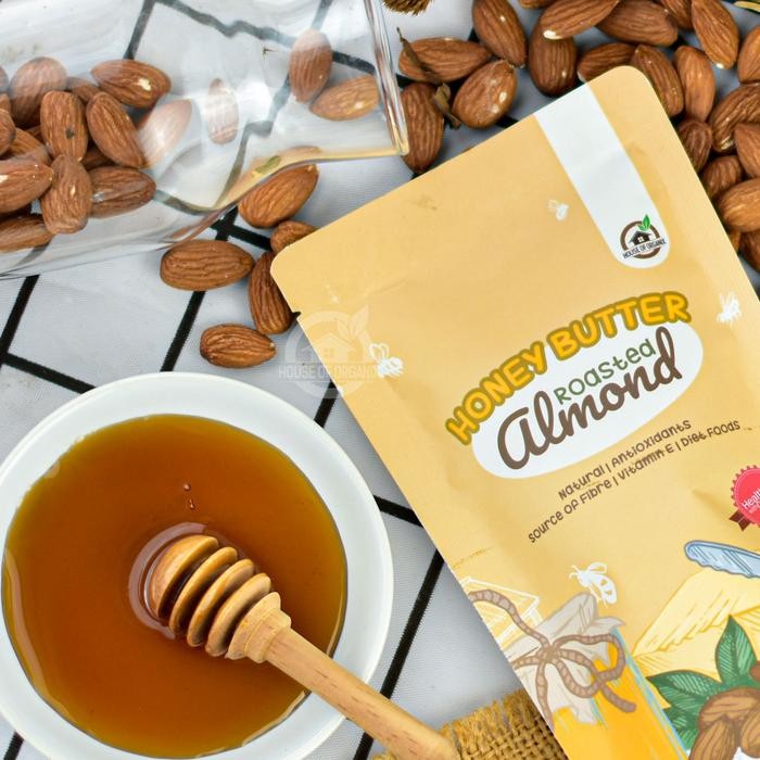 

PastikanTerjaminMutunya- Honey Butter Roasted Almond ( Panggang ) 1 Kg