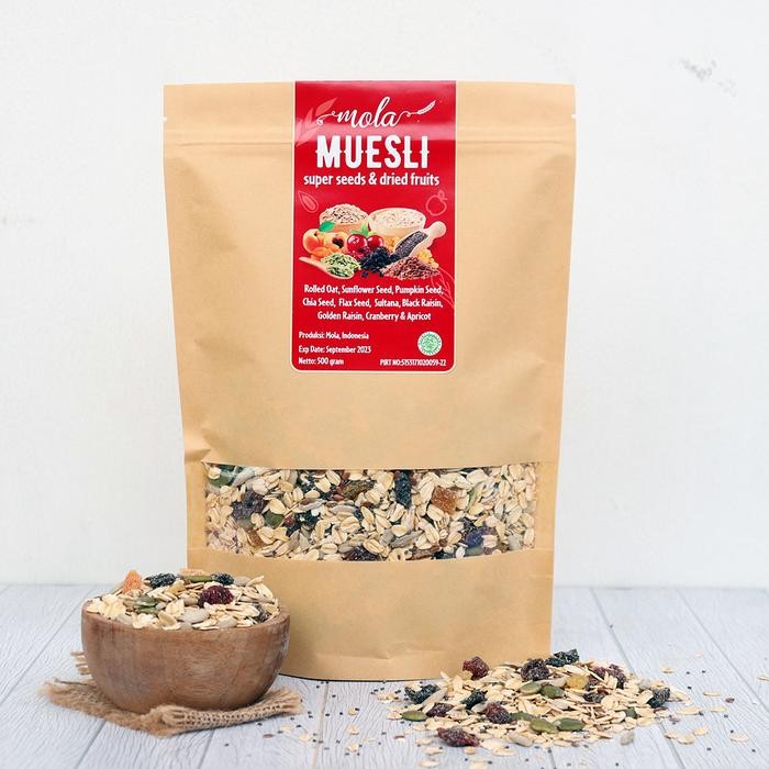 

PastikanTerjaminMutunya- Muesli 500 gram Mola
