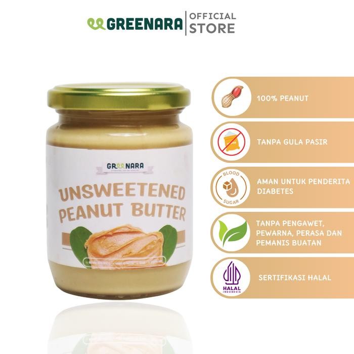 

PastikanTerjaminMutunya- Unsweetened Peanut Butter 230gr / Selai Kacang
