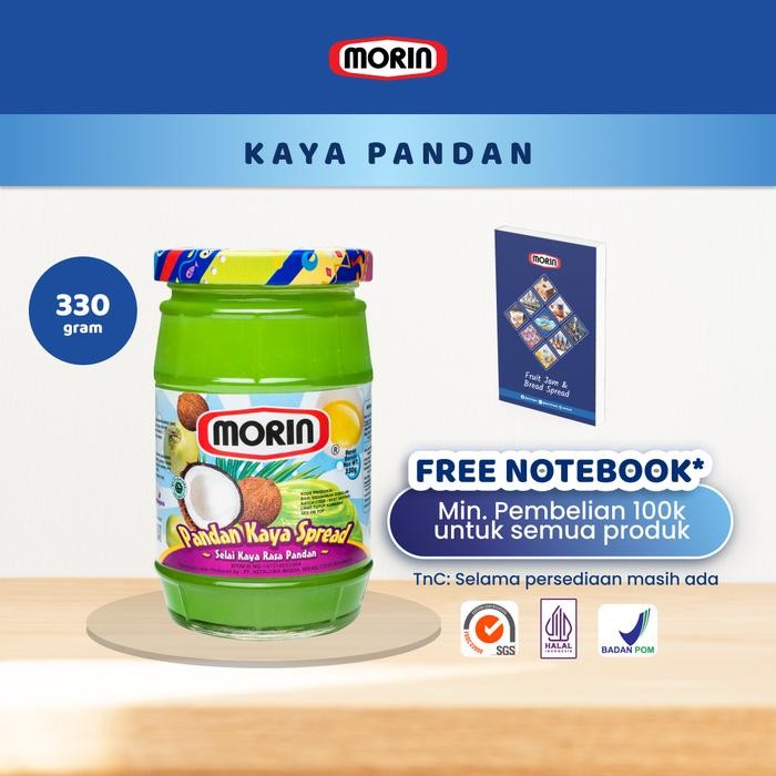 

PastikanTerjaminMutunya- Morin Selai Pandan Kaya 330 Gr