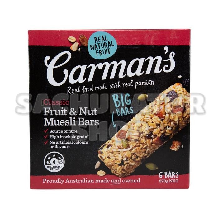 

PastikanTerjaminMutunya- Sereal Carman Carmans Carman's Classic Muesli Bar Bars 6's 270 gr