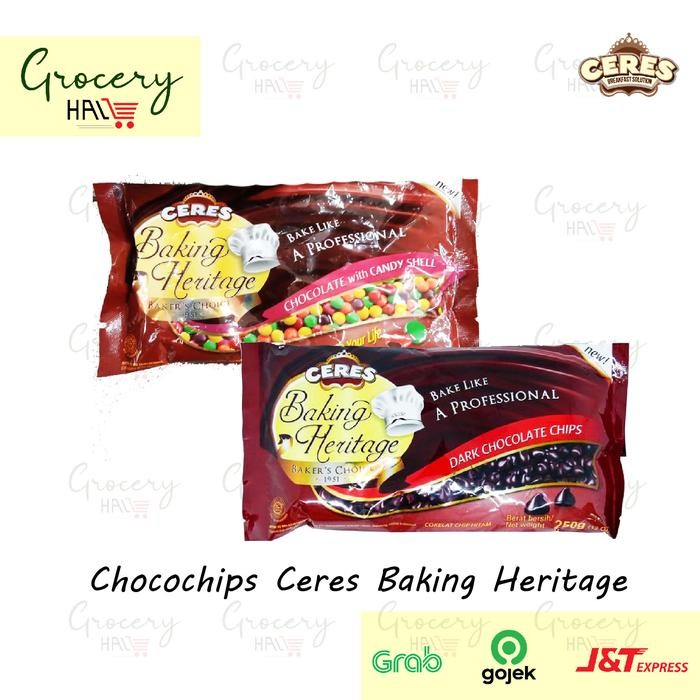 

PastikanTerjaminMutunya- CERES BAKING HERITAGE CHOCO CHIPS 250 GRAM ( CANDY SHELL & DARK CHOCO)